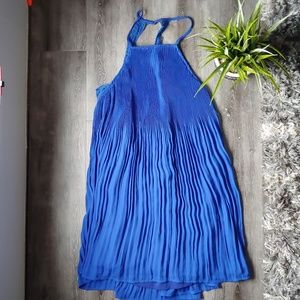 Fold embroidered dress